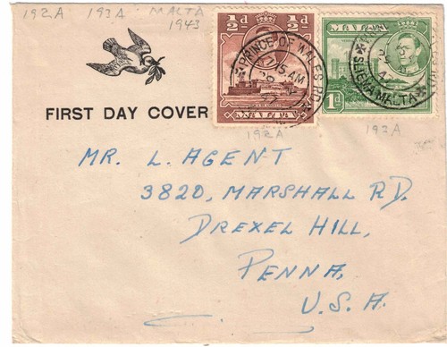 Malta kgvi 1943 - malta,
