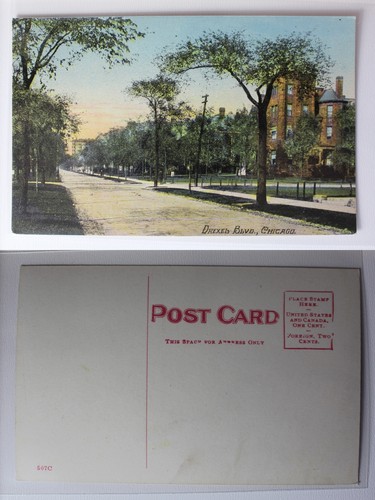 Cartolina chicago illinois - cartolina,