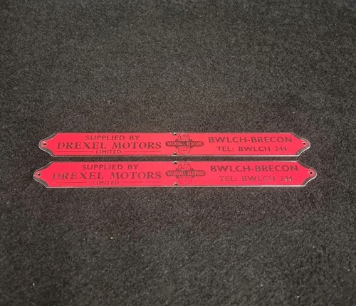 Pair vauxhall bedford - pair,